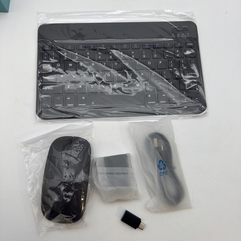 slim wireless or Bluetooth keyboard And Mouse